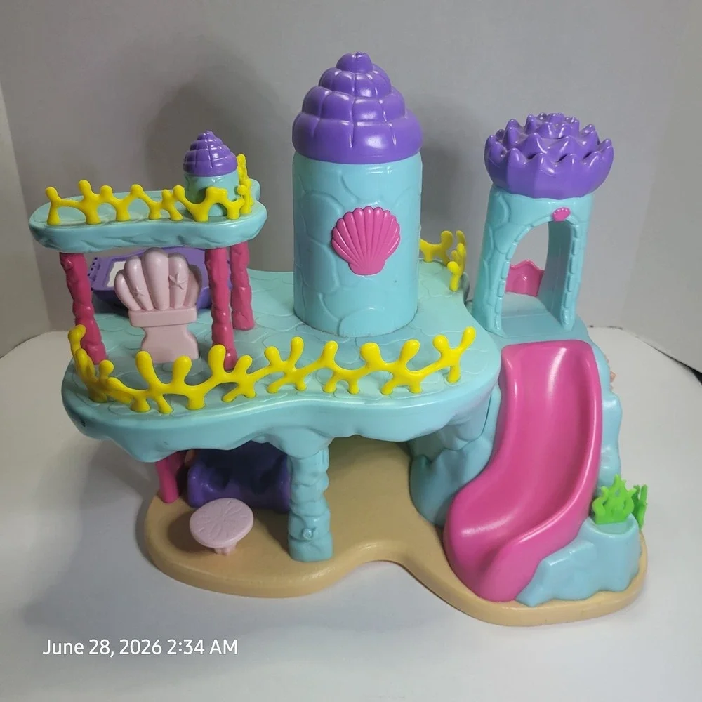 Lakeshore Learning Under the Sea Mermaid Palace Learning Toy Playset ONLY